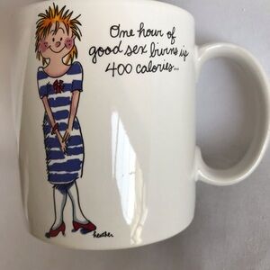 Applause humorous sex burning calories coffee mug